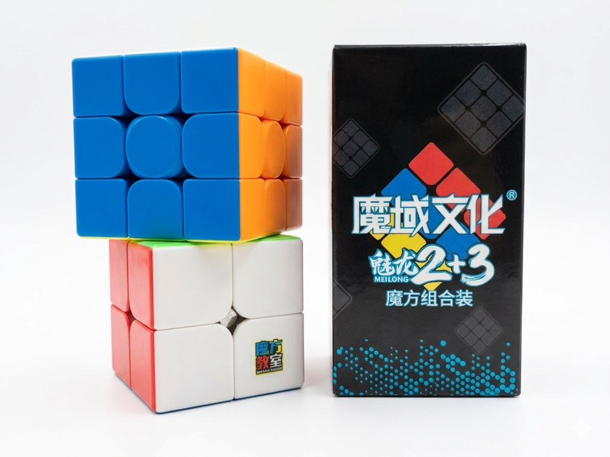 Set de cubo MoYu Meilong 2x2 + 3x3