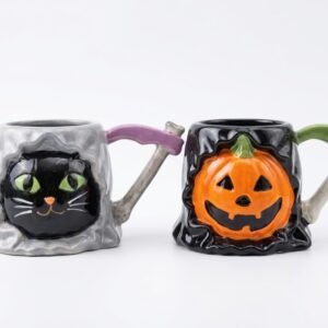 Taza de porcelana diseño Halloween
